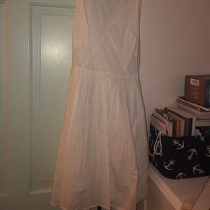 J crew dress white